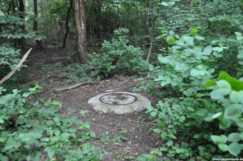 Schachtdeckel von Shamrock Schacht 10 in 2010