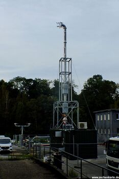 Grubengasanlage über Centrum Schacht 2 in 2023