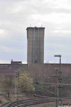 Förderturm von Shamrock Schacht 11 in 2010