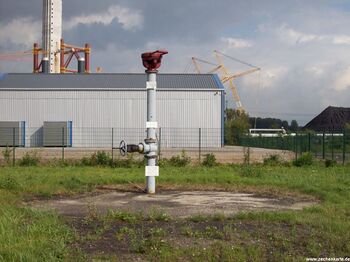 Protegohaube von Emscher-Lippe Schacht 1 in 2008