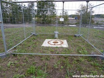 Schachtdeckel von Shamrock Schacht 4 in 2014