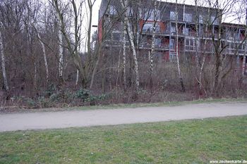 Ehemaliges Gelände von Tremonia Wetterschacht 1 in 2015