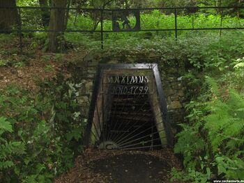 Stollenmundloch des Stollens Maximus in 2008