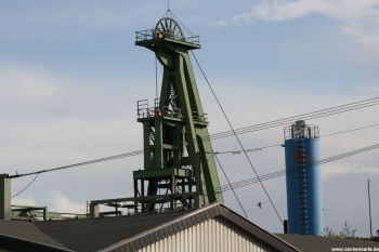 Fördergerüst von Rossenray Schacht 2 in 2008