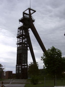 Fördergerüst von Recklinghausen II Schacht 4 in 2006