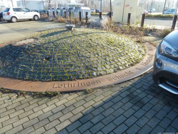 Schachtdeckel von Lothringen Schacht 1 in 2012