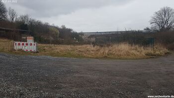 Ehemaliges Gelände von Tremonia Wetterschacht Schönau in 2022