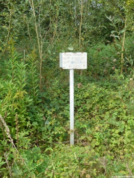 Schild bei Werne Schacht 4 in 2011