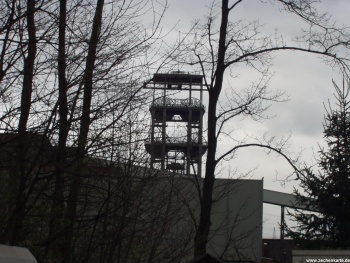 Fördergerüst von Walsum Schacht 2 in 2009, mittlerweile demontiert.