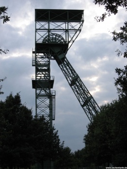 Fördergerüst von Deutscher Kaiser Schacht 6 in 2007