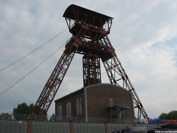 Fördergerüst von Rheinpreußen Schacht 4 in 2008