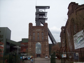 Malakowturm mit Fördergerüst von Prosper Schacht 2 in 2008
