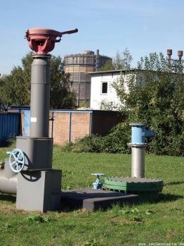 Protegohaube über Beeckerwerth Schacht 2 in 2009