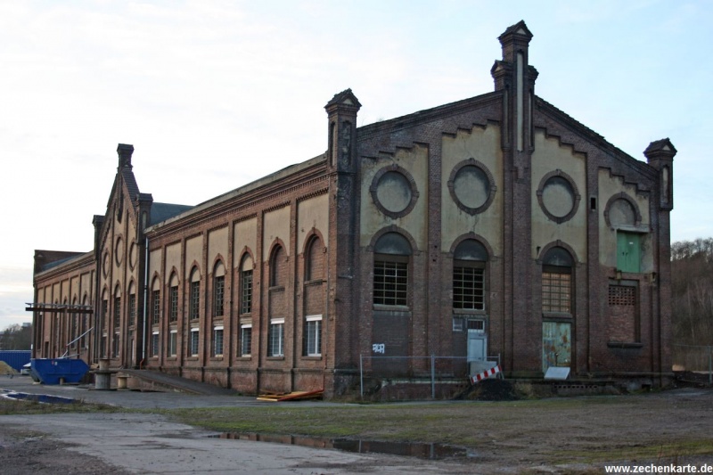 Datei:Zeche Ewald Fortsetzung Schachtanlage 1-2-3 ehem. Kaue..JPG