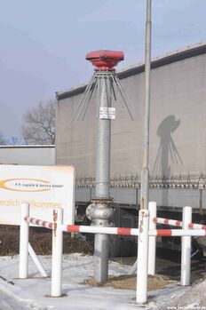 Protegohaube von Emscher Wetterschacht in 2010