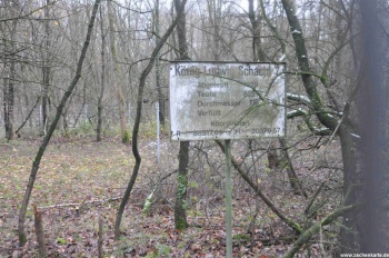 Schild von König Ludwig Schacht 7 in 2010