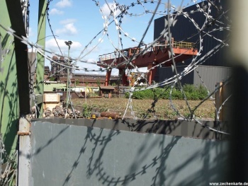 Schachtdeckel von Westende Schacht 3 in 2010