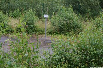 Schachtdeckel von Emscher-Lippe Schacht 4 in 2008